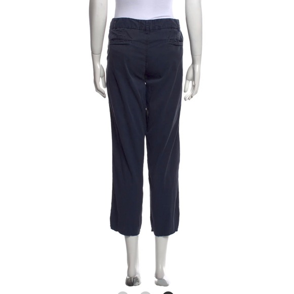 Super cute Nili Lotan straight leg pants in navy size 4 - Picture 2 of 3